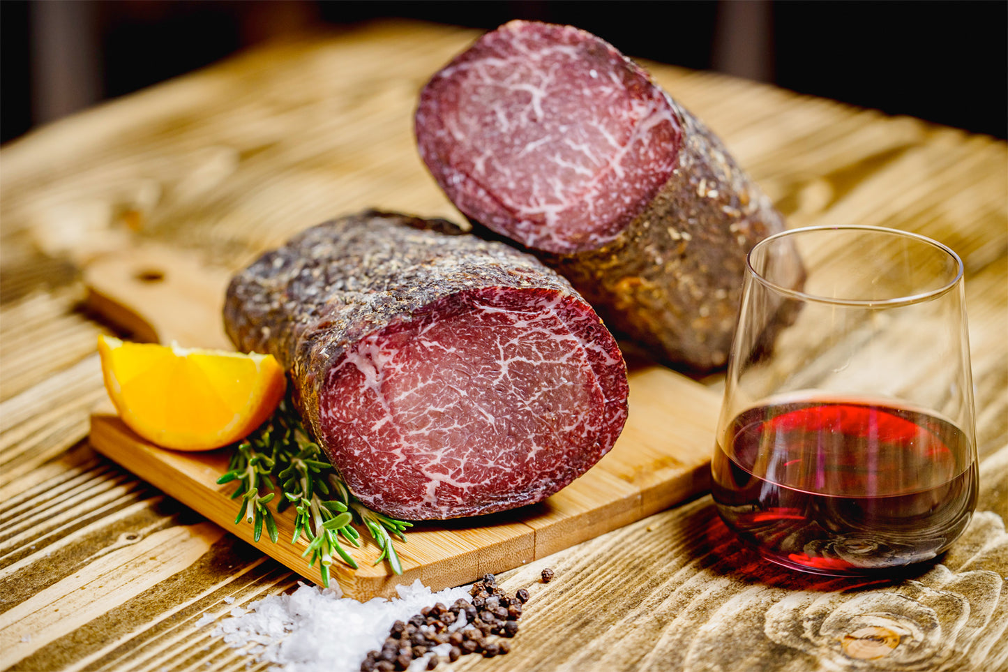 Devon Ruby Beef Bresaola - 55g sliced pack